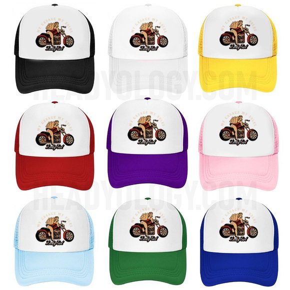 Naughty Girl Motorcycle Hats For Women (choose your color) - Picture 3 of 9